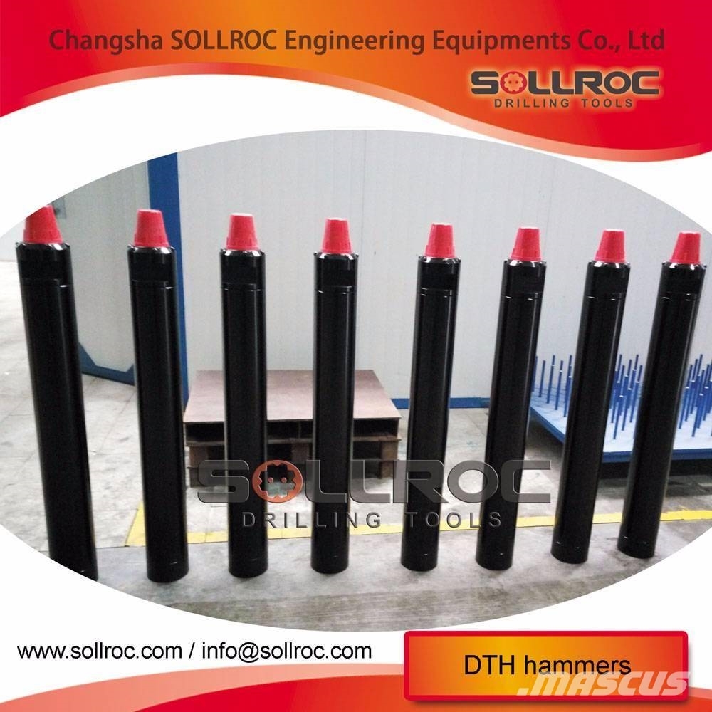 Sollroc DHD3.5 DHD340 DHD350 DHD360 DHD380 DTH Hammer Sondaj ekipmanı aksesuarları ve yedek parçaları