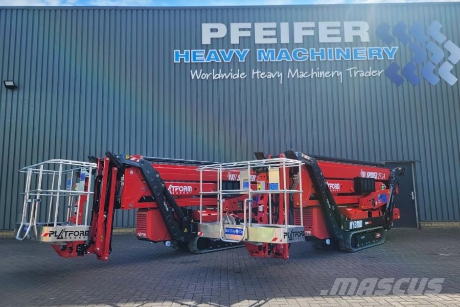 Platform Basket Spider 27.14 CE Declaration, Valid inspection, Die Zglobne podizne platforme
