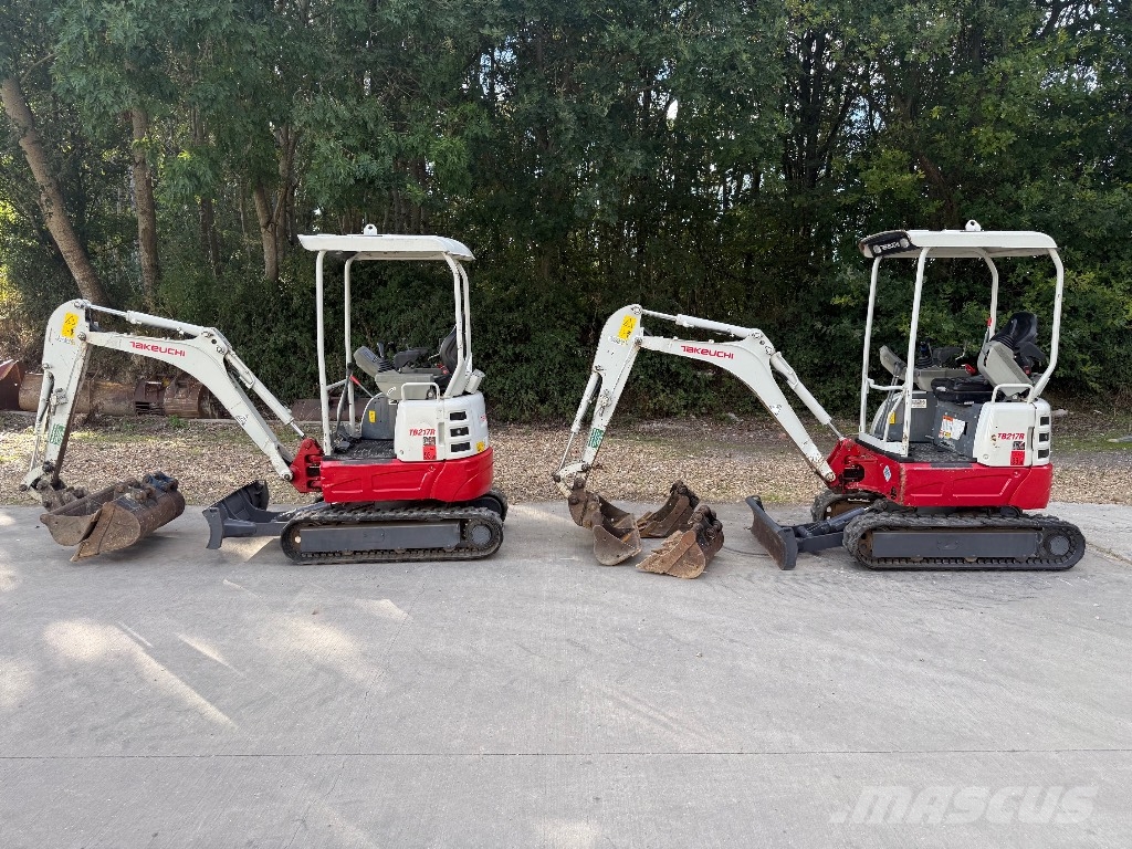 Takeuchi TB 217 R Mini bageri <7t