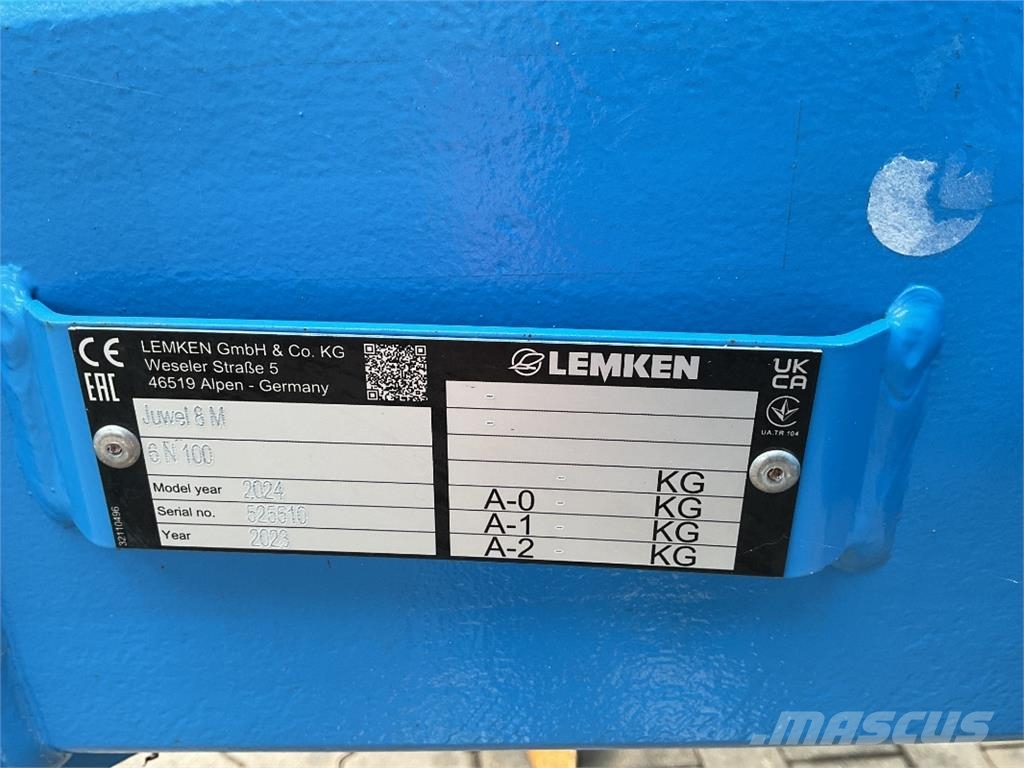 Lemken Juwel 8 M 6 N100 Ploeg