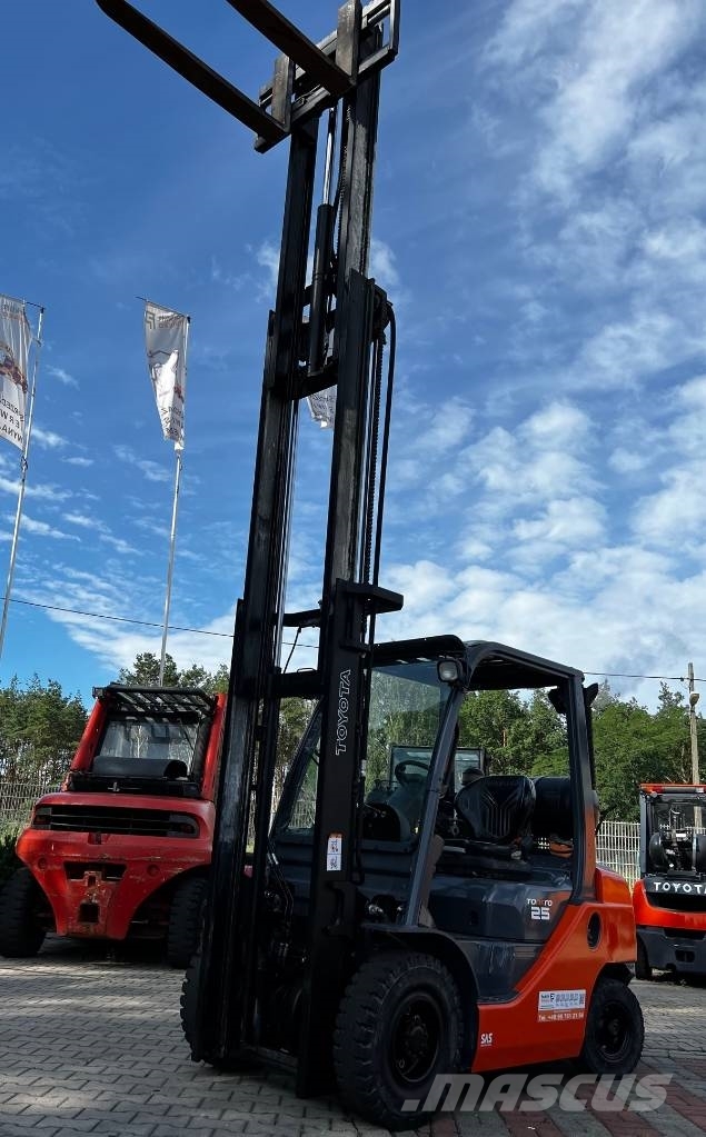 Toyota 02-8 FG F 25 Empilhadores a gás