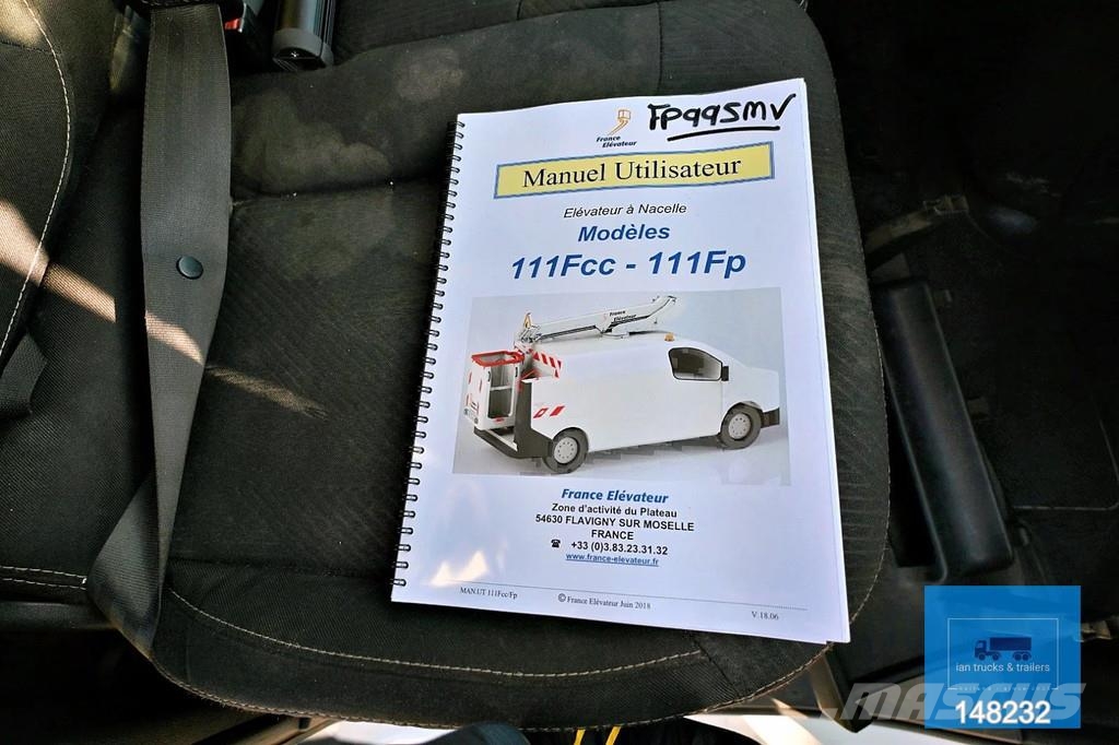Renault Trafic DCI | Nacelle | 111FCC France Elevateur | E Remorque nacelle
