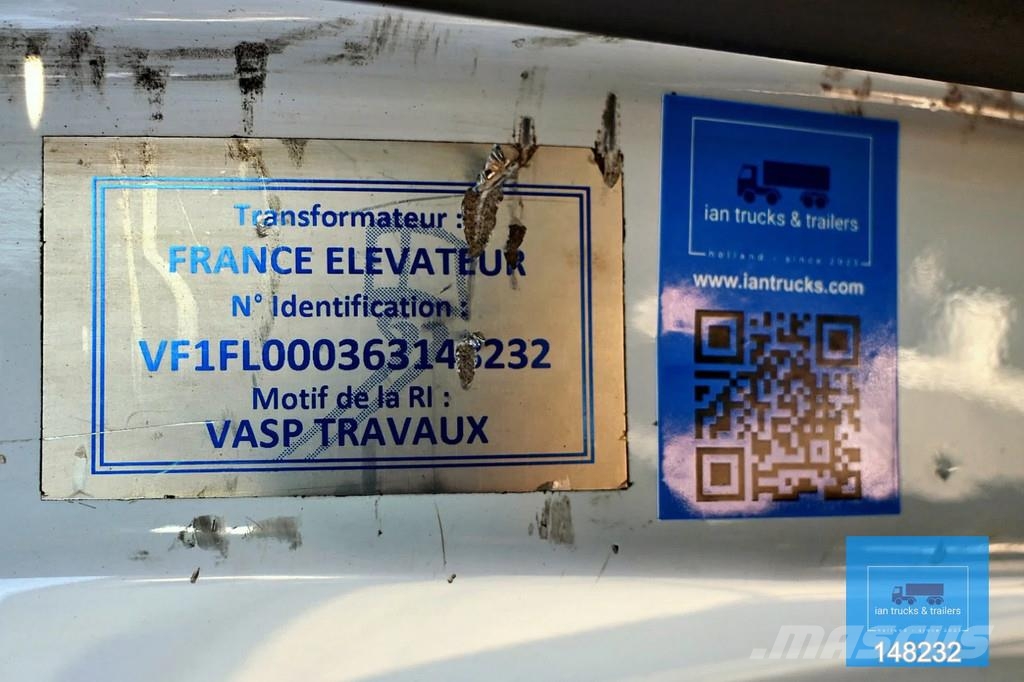 Renault Trafic DCI | Nacelle | 111FCC France Elevateur | E Remorque nacelle
