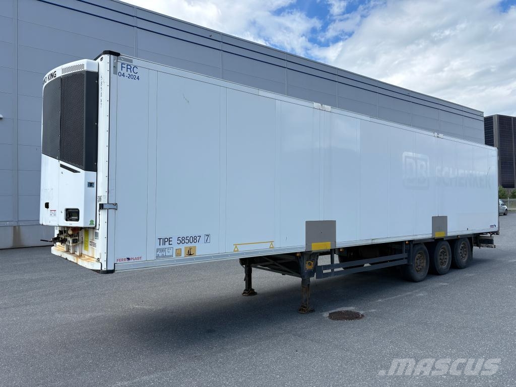 Schmitz Cargobull Trailer Reefer Multi Temp & Double Stock Straight Koel-vries opleggers