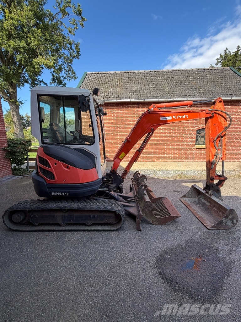 Kubota U 25-3 EU Mini bagri <7t