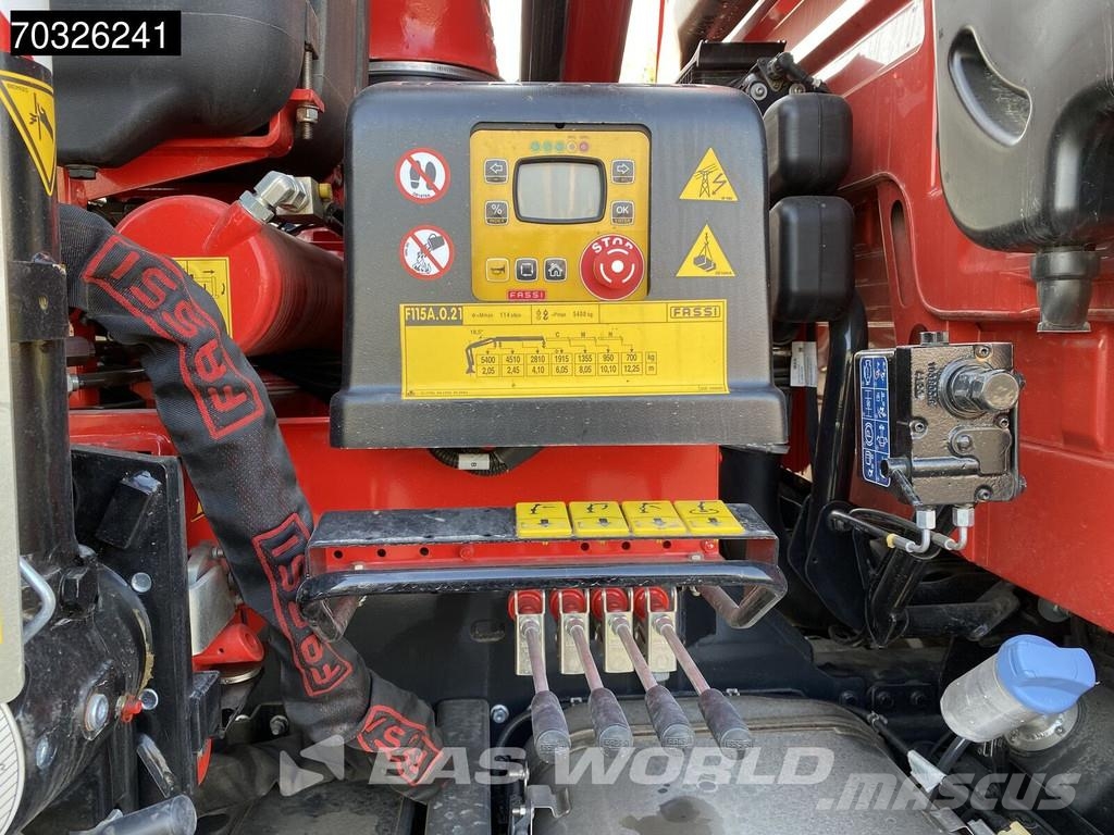 MAN TGM 18.320 4X4 NEW! Double cabin Fassi F115 Automa Platós / Ponyvás teherautók