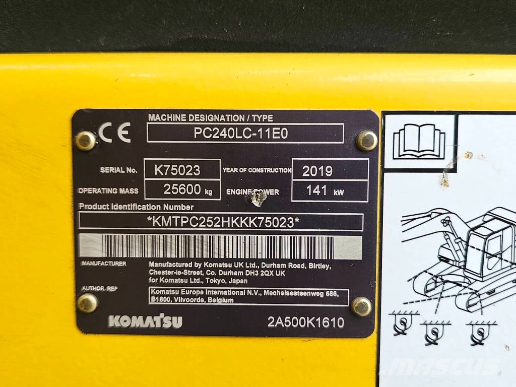 Komatsu PC240LC-11E0 Εκσκαφείς με ερπύστριες