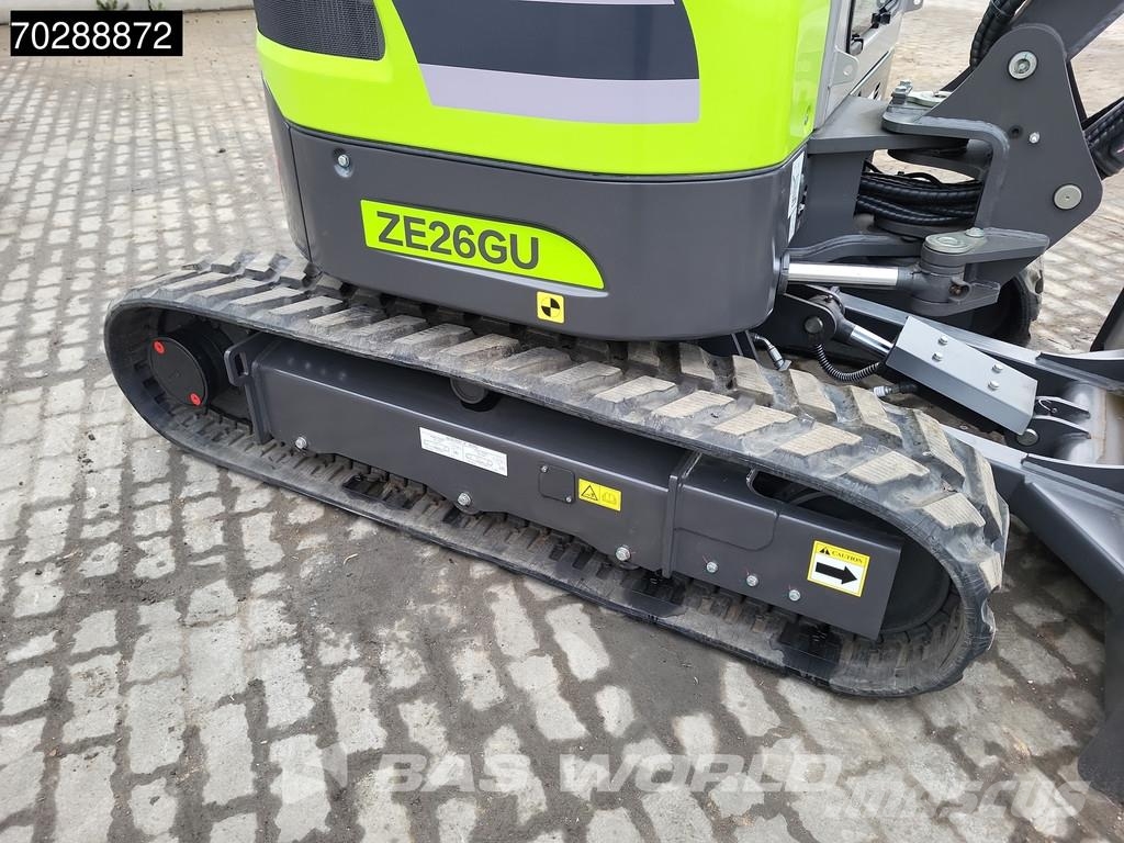 Zoomlion ZE26 GU FACTORY WARRANTY – CW / 3 BUCKETS - KUBOTA Mini ekskavatori < 7 t