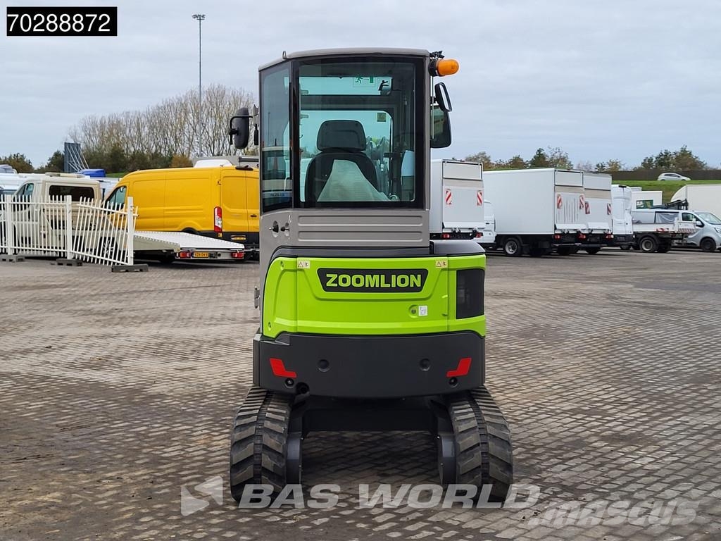 Zoomlion ZE26 GU FACTORY WARRANTY – CW / 3 BUCKETS - KUBOTA Mini ekskavatori < 7 t
