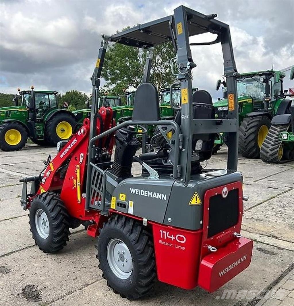Weidemann 1140 Basic Voorladers en gravers