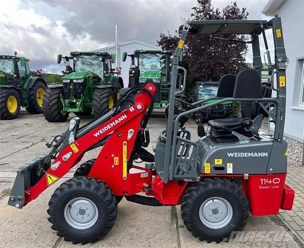 Weidemann 1140 Basic Voorladers en gravers