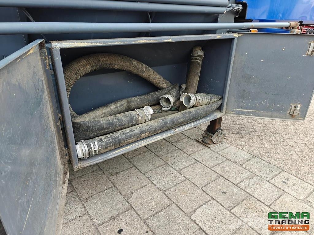 Lambrecht Bulkoplegger 51m3 - 9 Compartments - BUL Tankauflieger