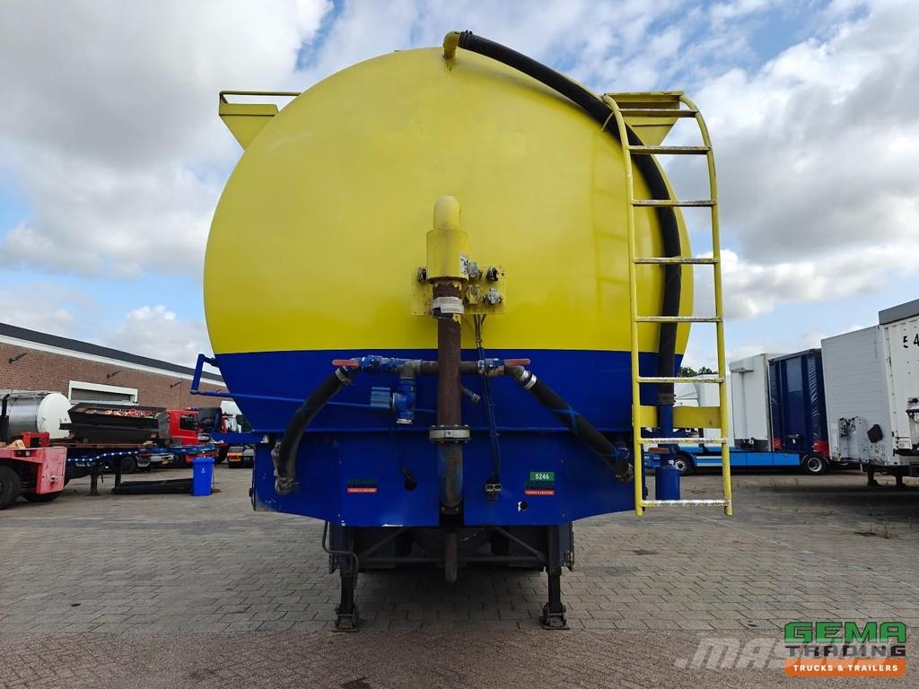 Lambrecht Bulkoplegger 51m3 - 9 Compartments - BUL Tankauflieger