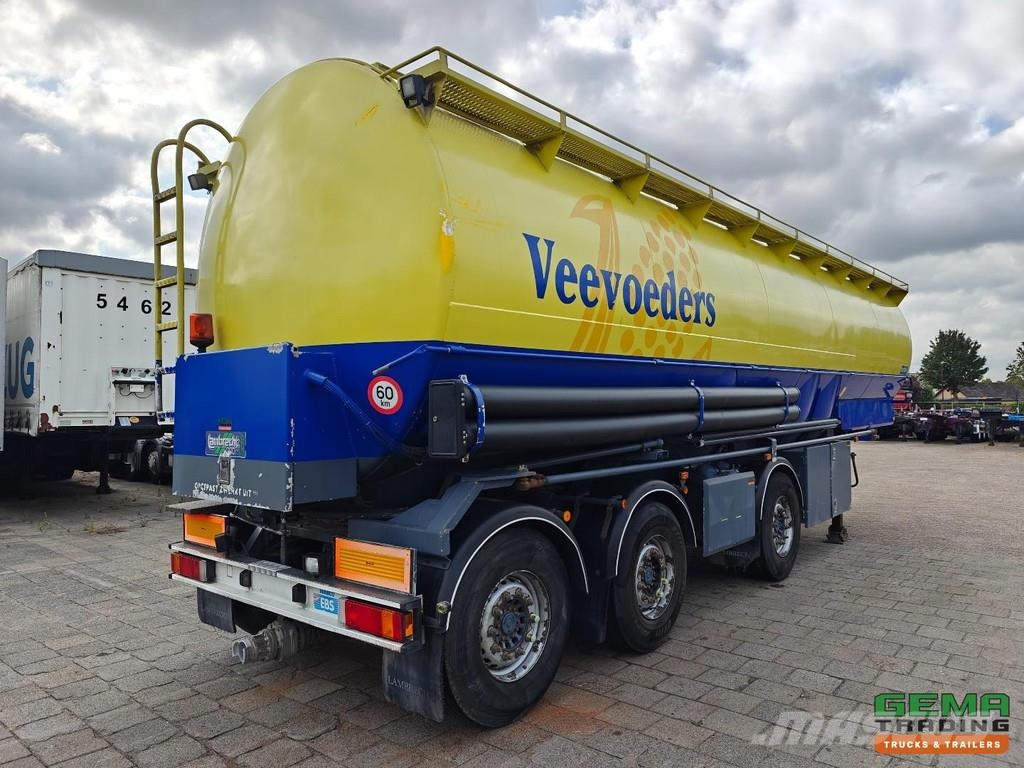 Lambrecht Bulkoplegger 51m3 - 9 Compartments - BUL Tankauflieger