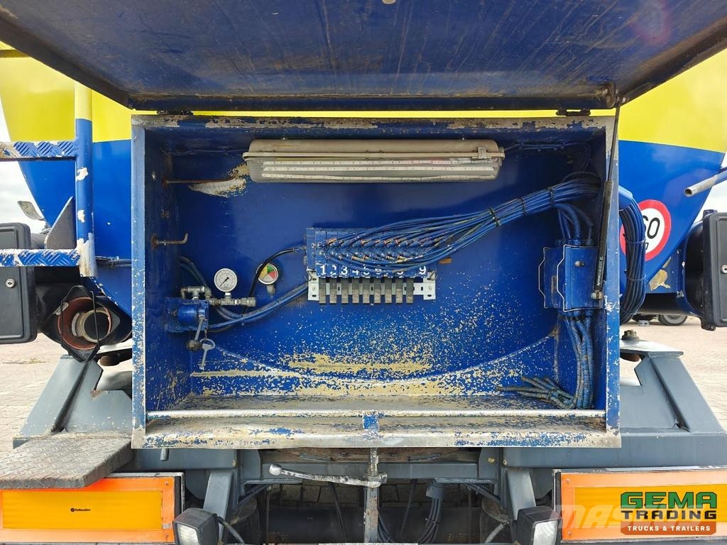 Lambrecht Bulkoplegger 51m3 - 9 Compartments - BUL Tankauflieger