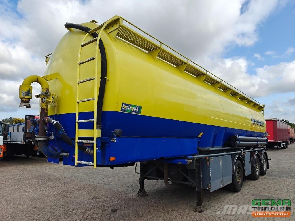 Lambrecht Bulkoplegger 51m3 - 9 Compartments - BUL Tankauflieger