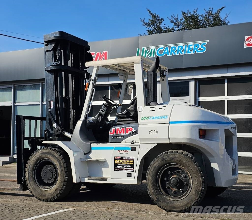 Unicarriers ZX80 FD80-3 TRIPLEX 6m - diesel Forklifts for rent