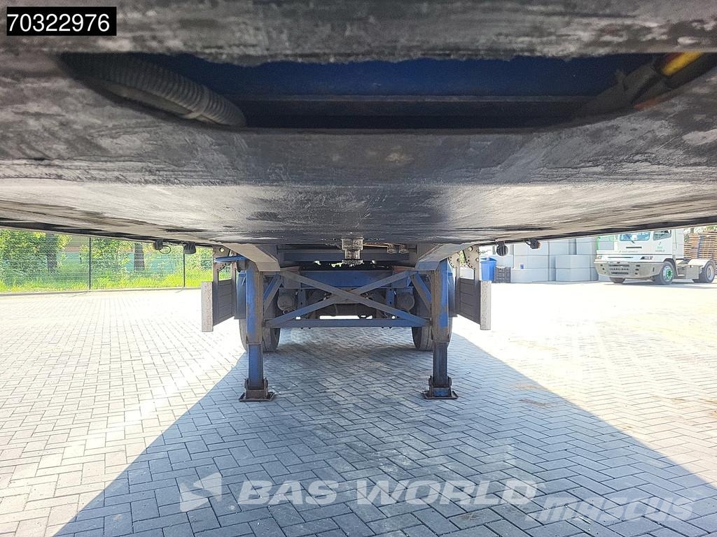 Jumbo T0180 2 axles LZV B-Double Tailgate LBW Steering A Semi-Reboques Caixa Fechada
