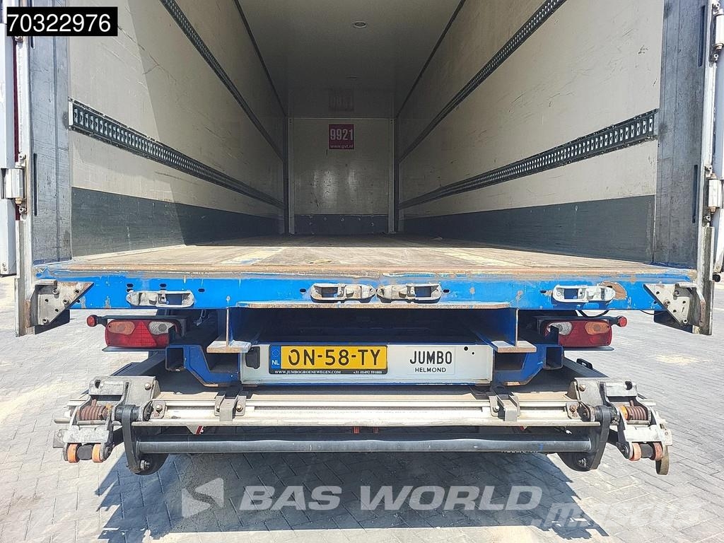 Jumbo T0180 2 axles LZV B-Double Tailgate LBW Steering A Gesloten opleggers