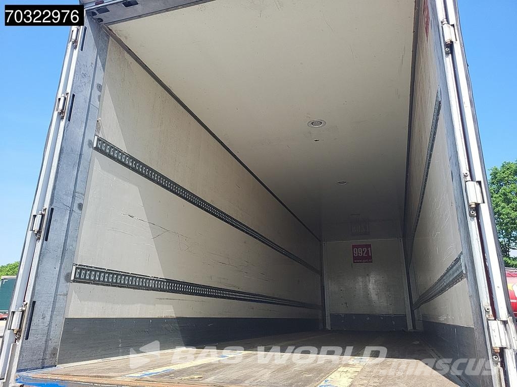 Jumbo T0180 2 axles LZV B-Double Tailgate LBW Steering A Semi-Reboques Caixa Fechada