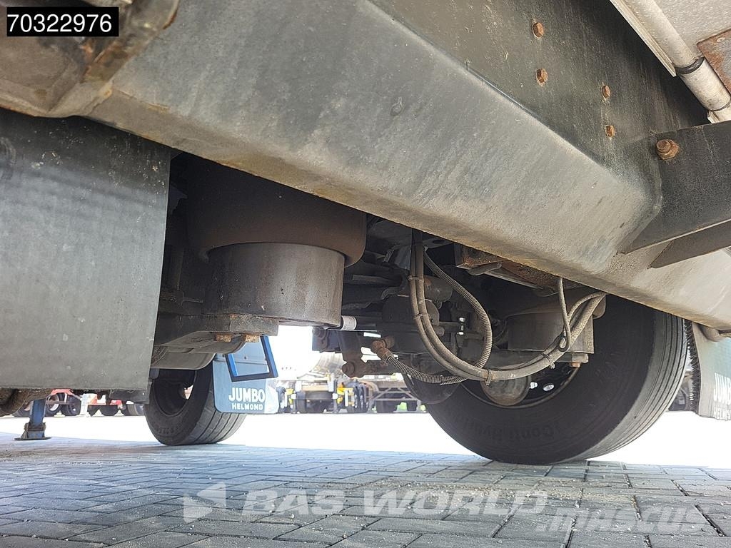 Jumbo T0180 2 axles LZV B-Double Tailgate LBW Steering A Gesloten opleggers