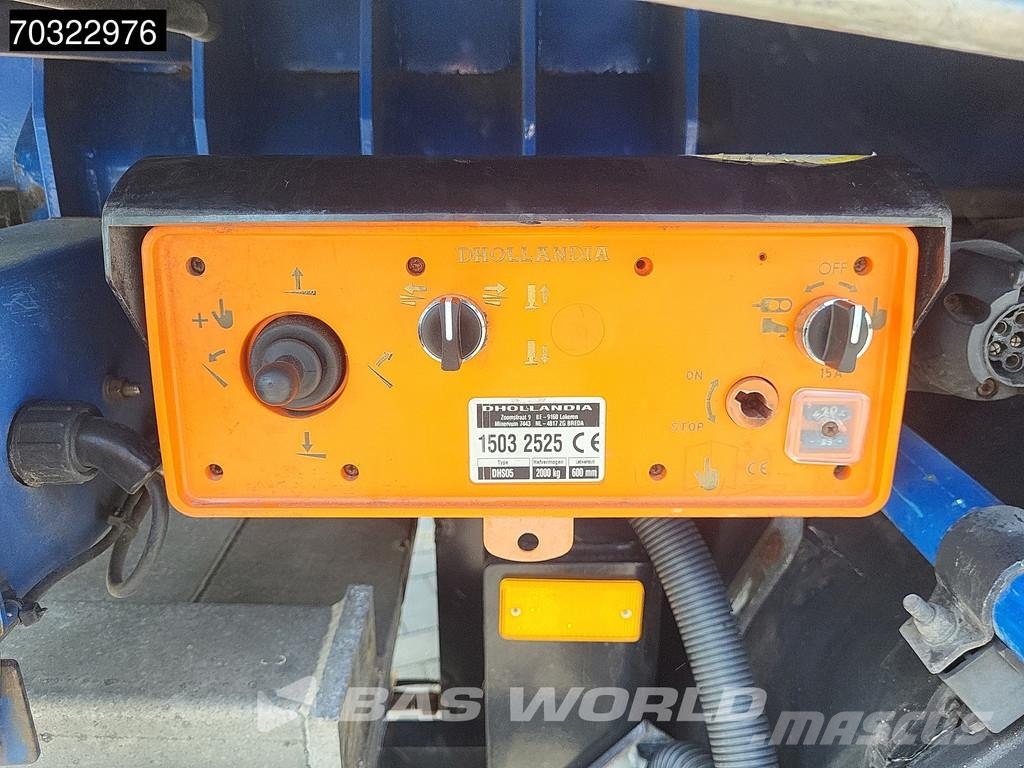 Jumbo T0180 2 axles LZV B-Double Tailgate LBW Steering A Semi-Reboques Caixa Fechada