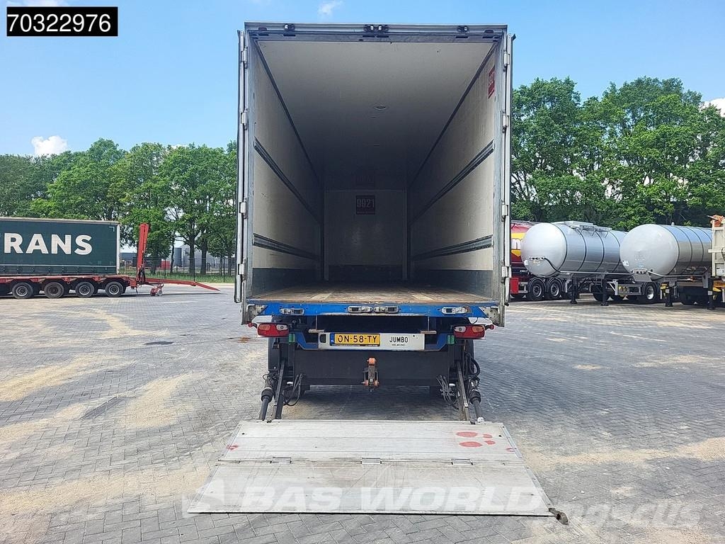 Jumbo T0180 2 axles LZV B-Double Tailgate LBW Steering A Gesloten opleggers