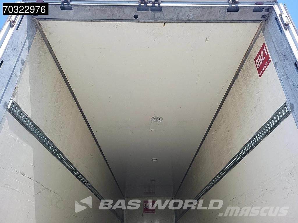 Jumbo T0180 2 axles LZV B-Double Tailgate LBW Steering A Gesloten opleggers