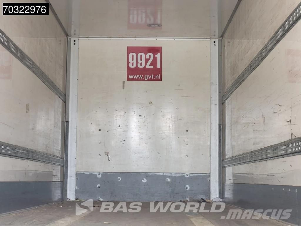 Jumbo T0180 2 axles LZV B-Double Tailgate LBW Steering A Gesloten opleggers