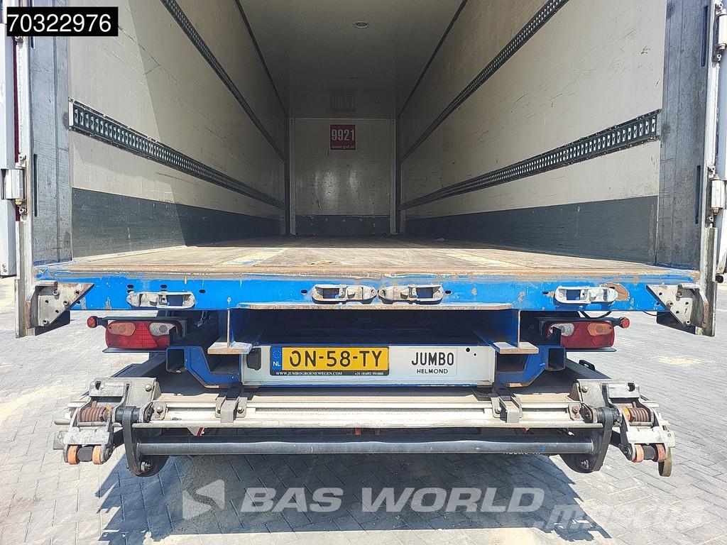 Jumbo T0180 2 axles LZV B-Double Tailgate LBW Steering A Semi-Reboques Caixa Fechada