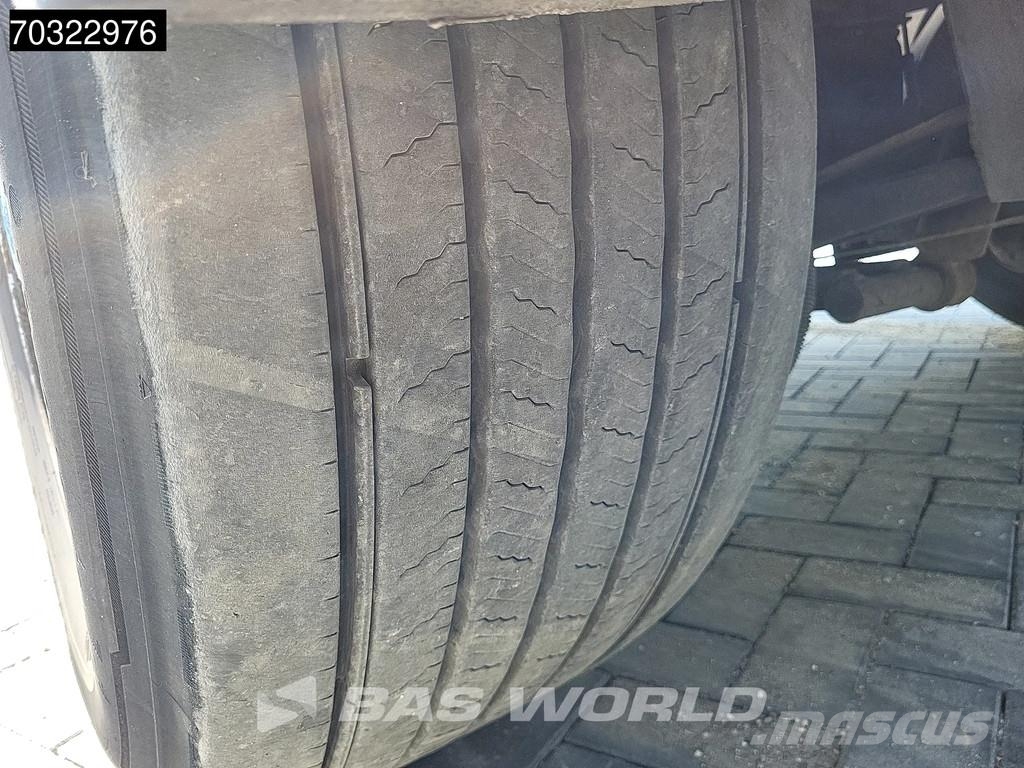 Jumbo T0180 2 axles LZV B-Double Tailgate LBW Steering A Gesloten opleggers