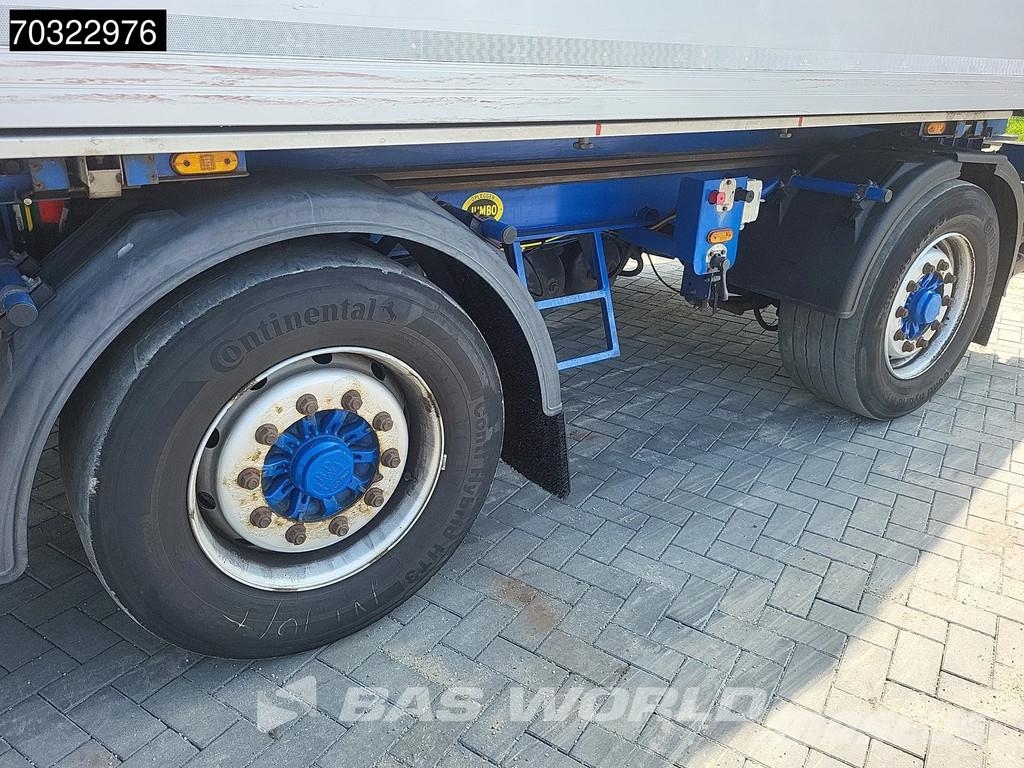 Jumbo T0180 2 axles LZV B-Double Tailgate LBW Steering A Gesloten opleggers