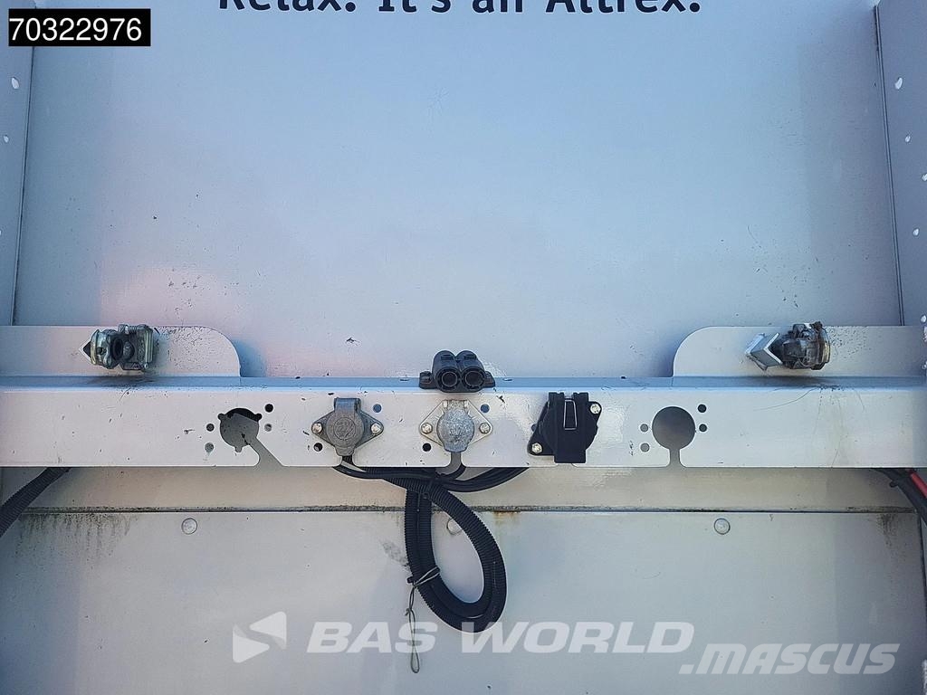 Jumbo T0180 2 axles LZV B-Double Tailgate LBW Steering A Gesloten opleggers