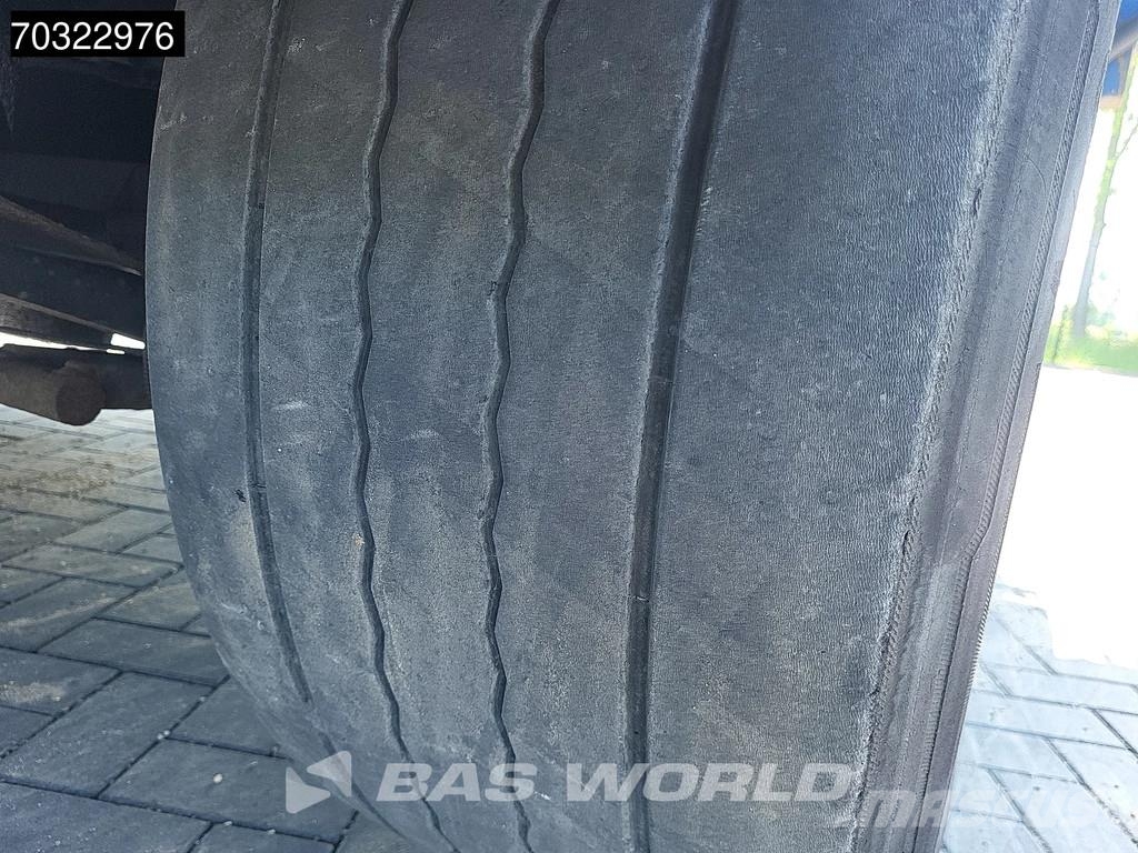 Jumbo T0180 2 axles LZV B-Double Tailgate LBW Steering A Gesloten opleggers