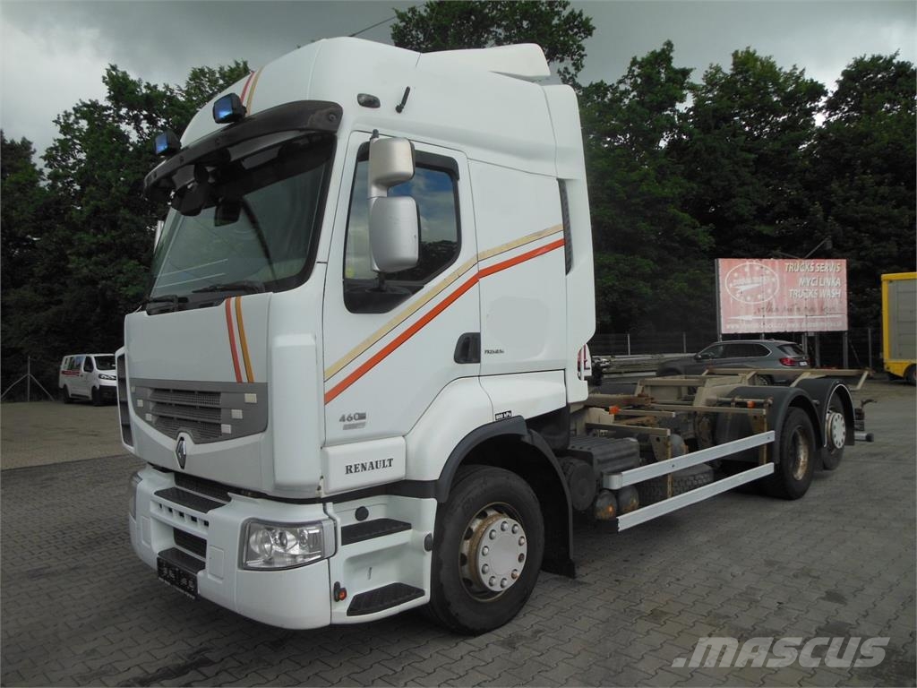 Renault Premium R 460.26 DXi, BDF, 6x2, Euro 5 EEV Camiones portacontenedores