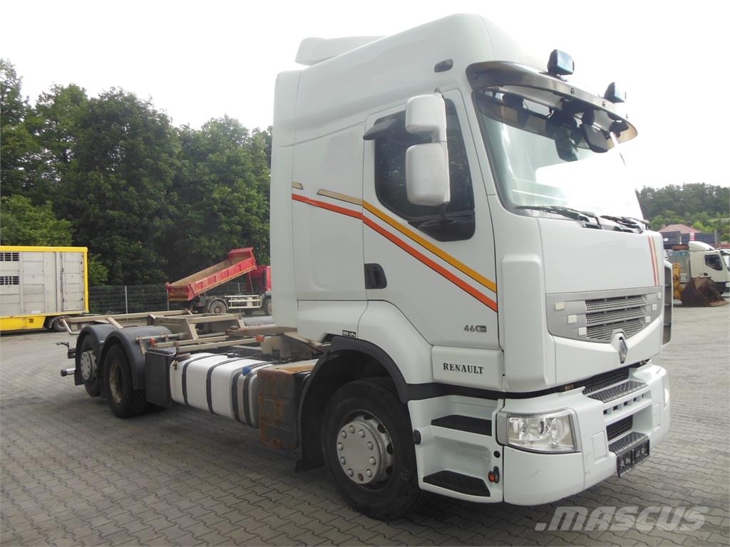Renault Premium R 460.26 DXi, BDF, 6x2, Euro 5 EEV Camiones portacontenedores