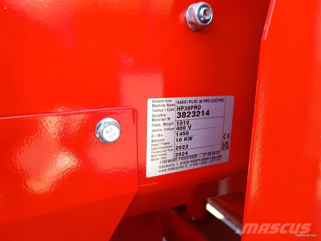 Hakki Pilke 38 PRO SM 10kW Wood splitters and cutters
