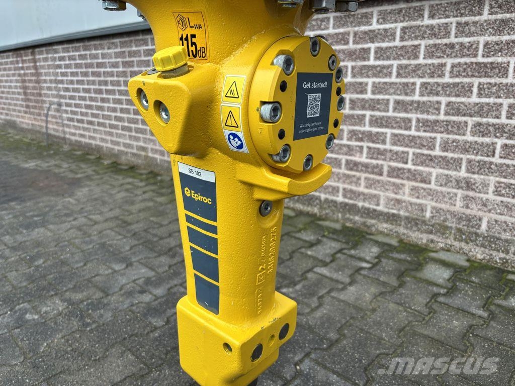 Epiroc SB102 Hammers / Breakers