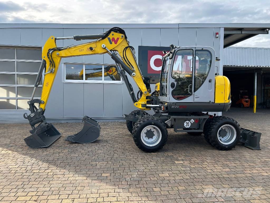 Wacker Neuson EW100 *Powertilt*2xLöffel*2021*3.012BH* Bagri na kolesih