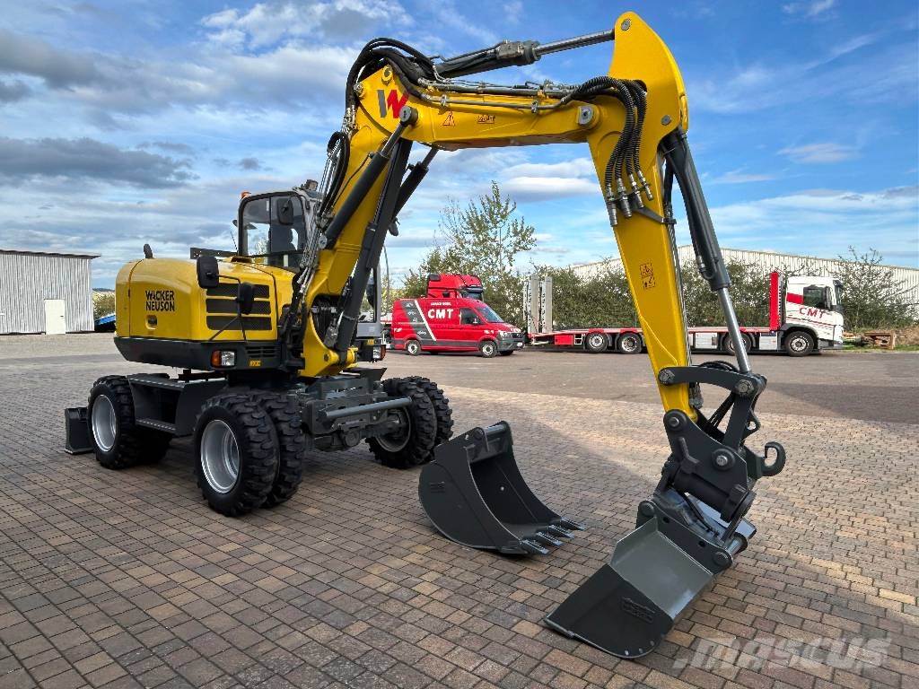 Wacker Neuson EW100 *Powertilt*2xLöffel*2021*3.012BH* Bagri na kolesih