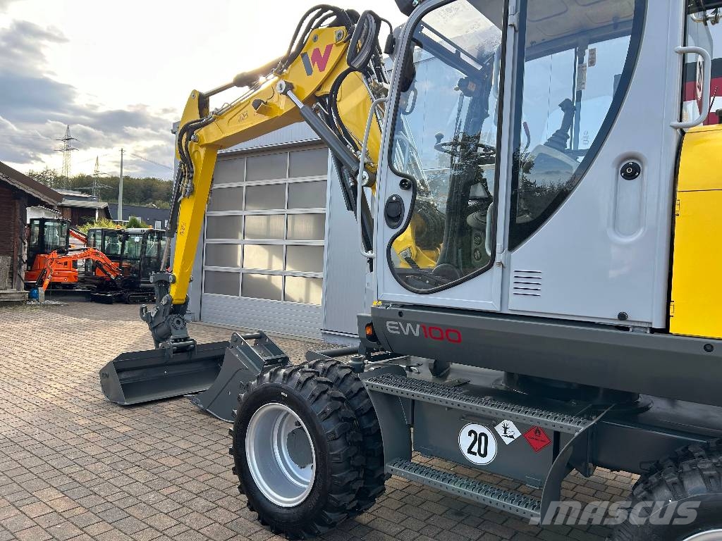 Wacker Neuson EW100 *Powertilt*2xLöffel*2021*3.012BH* Bagri na kolesih