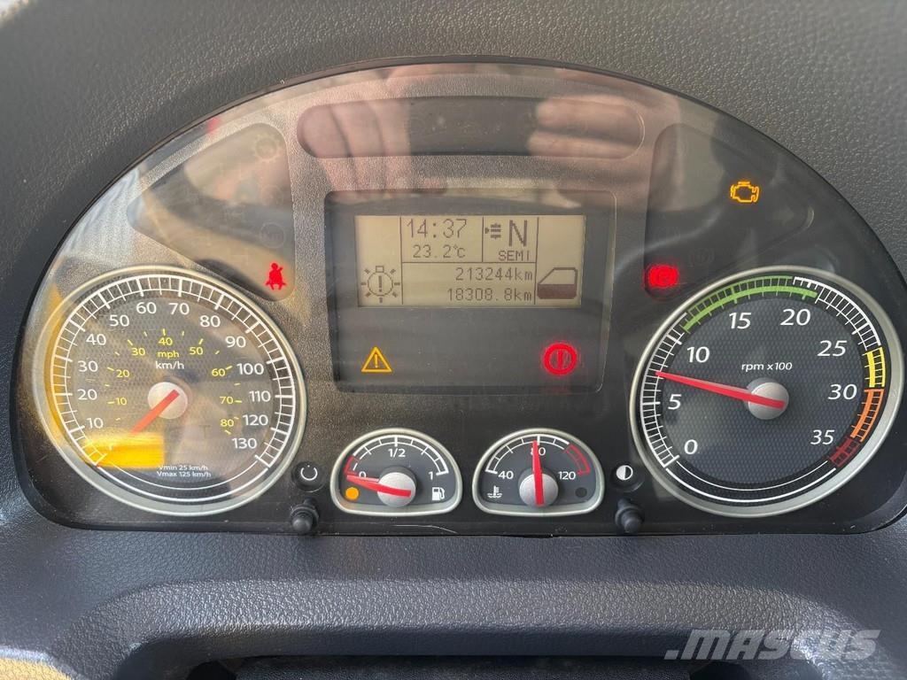 Iveco EUROCARGO 90E18 + EURO 5 + LOW KM + 3 SEATS Tautliner/curtainside trucks