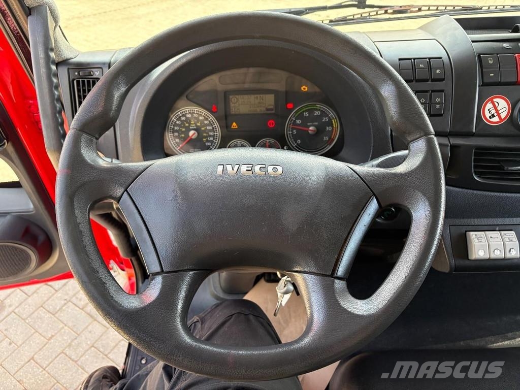Iveco EUROCARGO 90E18 + EURO 5 + LOW KM + 3 SEATS Tautliner/curtainside trucks