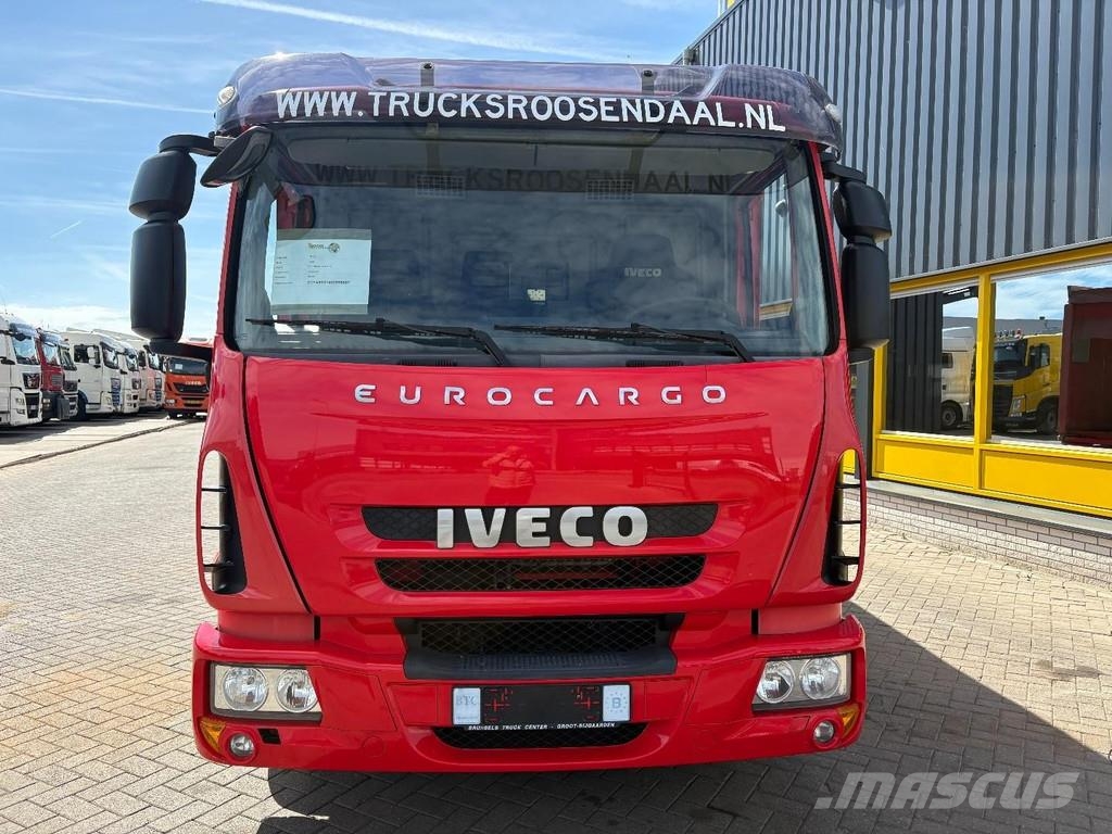 Iveco EUROCARGO 90E18 + EURO 5 + LOW KM + 3 SEATS Tautliner/curtainside trucks