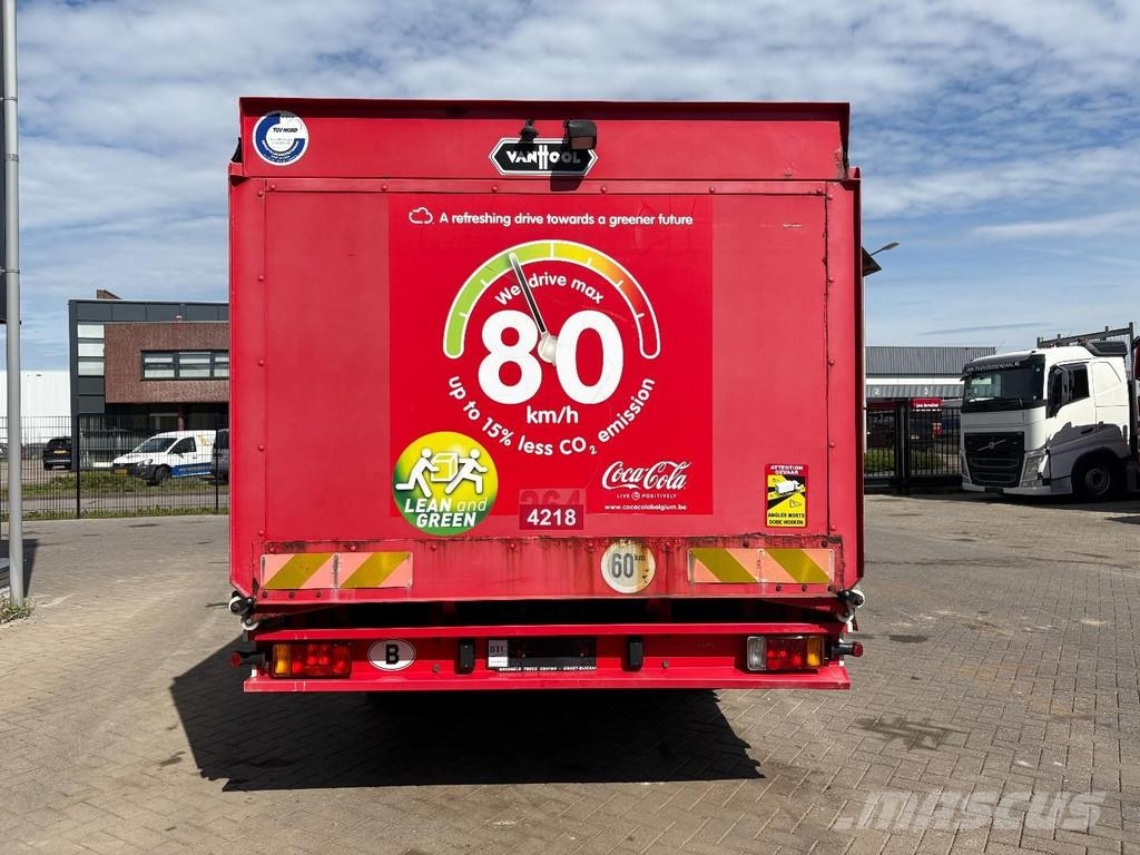 Iveco EUROCARGO 90E18 + EURO 5 + LOW KM + 3 SEATS Tautliner/curtainside trucks