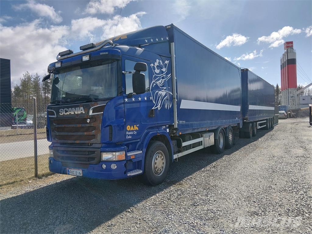 Scania R500 6x2 우드칩 트럭