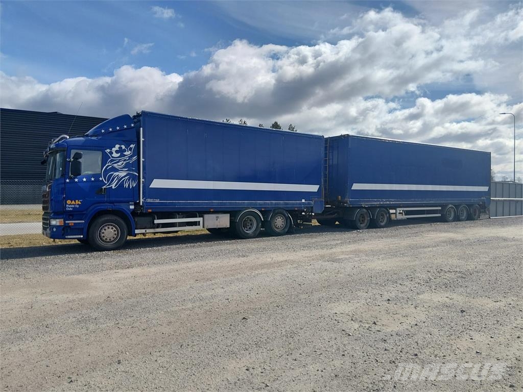 Scania R500 6x2 우드칩 트럭