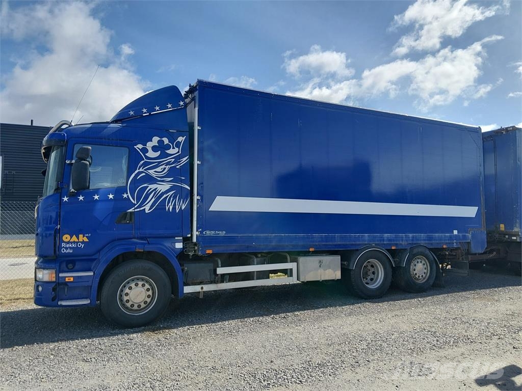 Scania R500 6x2 우드칩 트럭