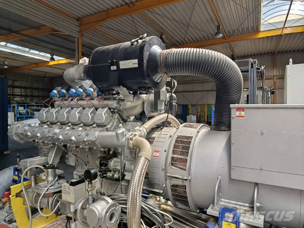 MTU 12V400 GS مولدات غاز