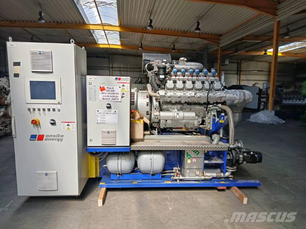 MTU 12V400 GS مولدات غاز